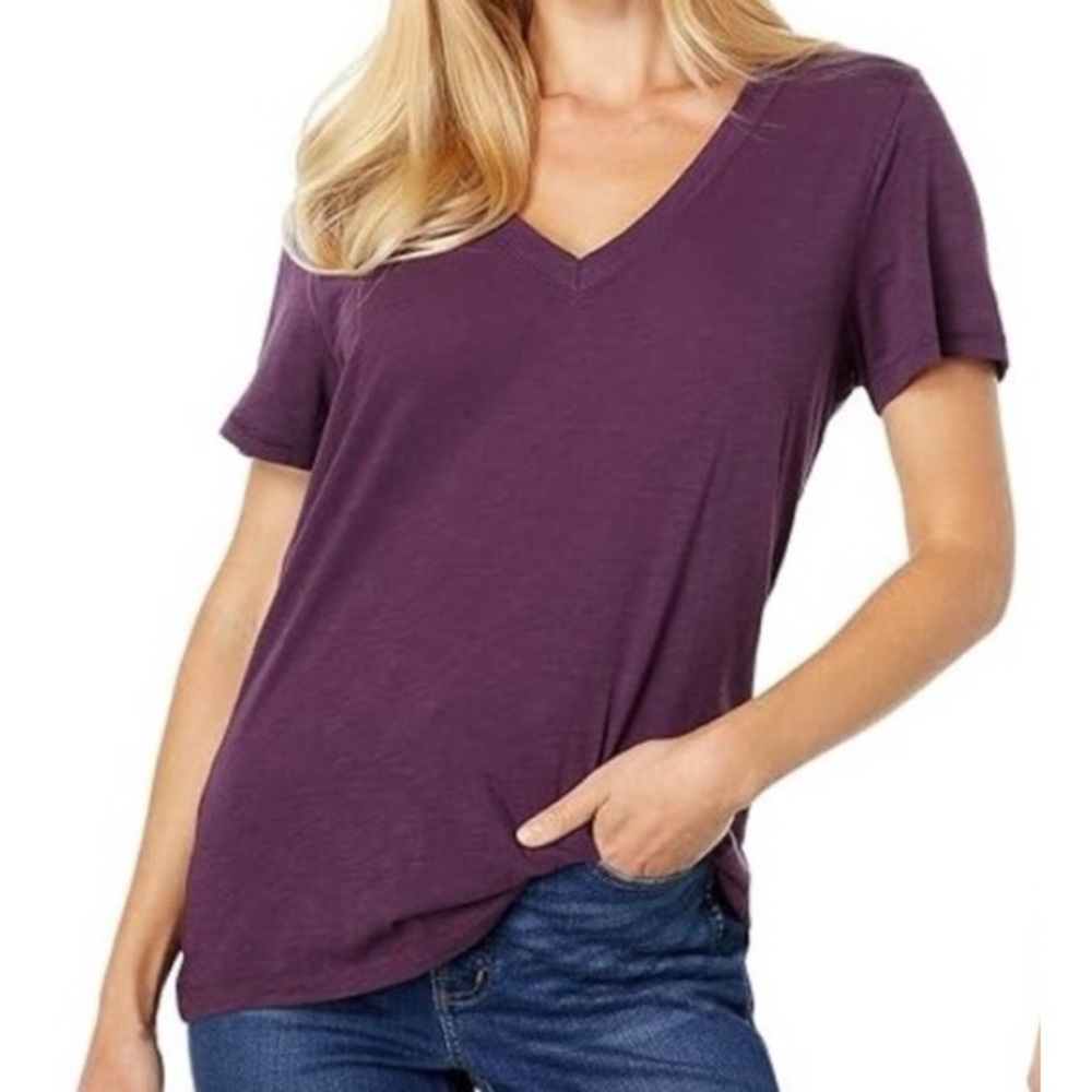 Madewell Plus Whisper Cotton V-Neck Tee